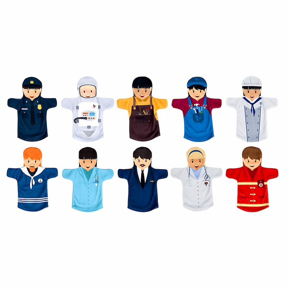 Marionnettes à main métiers pour enfants – Achoka