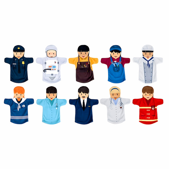 Marionnettes à main métiers pour enfants – Achoka