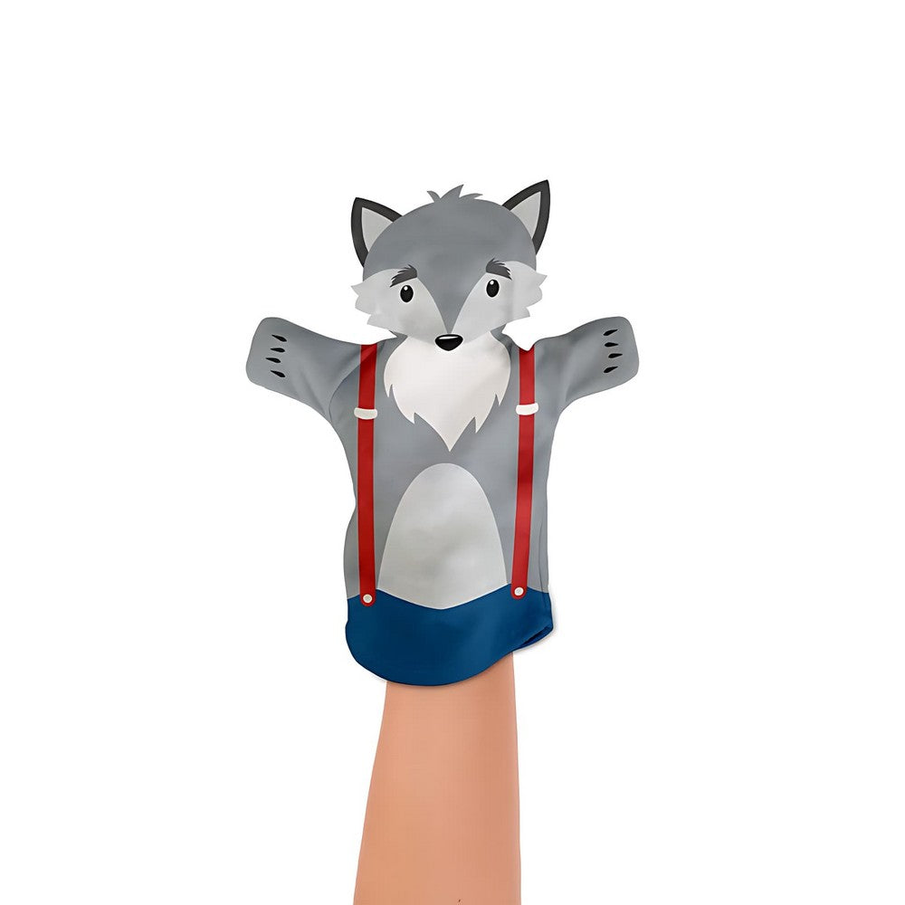 Lot de 11 marionnettes à main en tissu