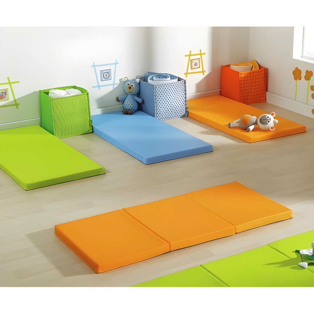 Matelas de Sol Pliable pour Enfant, Matelas en Flanelle Doux, Tapis de Jeu Lumineux pour Dormir, Futon pour Chambre d'enfant Crèche, 60 x 120 cm | Leroy Merlin Matelas de Sol Pliable pour Enfant, Matelas en Flanelle Doux, Tapis de Jeu Lumineux pour Dormir, Futon pour Chambre d'enfant Crèche, 60 x 120 cm | Leroy Merlin