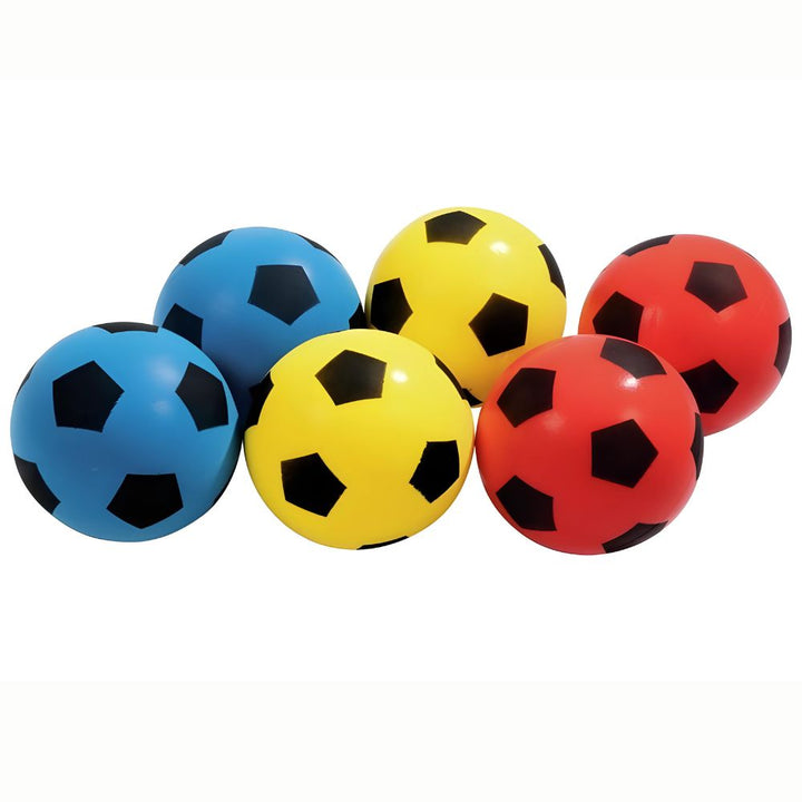 MAXI LOT BALLONS En mousse Ø 20 cm - LOT DE 6 ballons