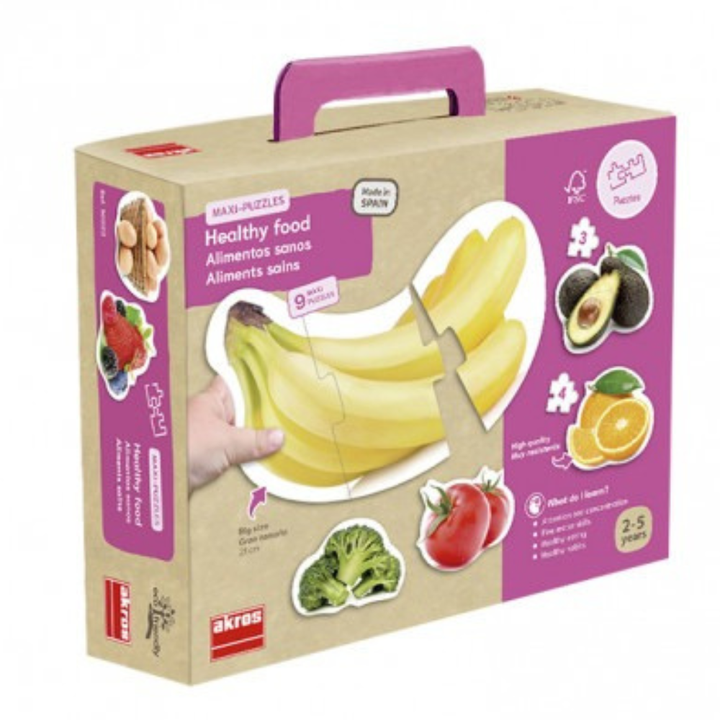 Maxi puzzles : les aliments sains