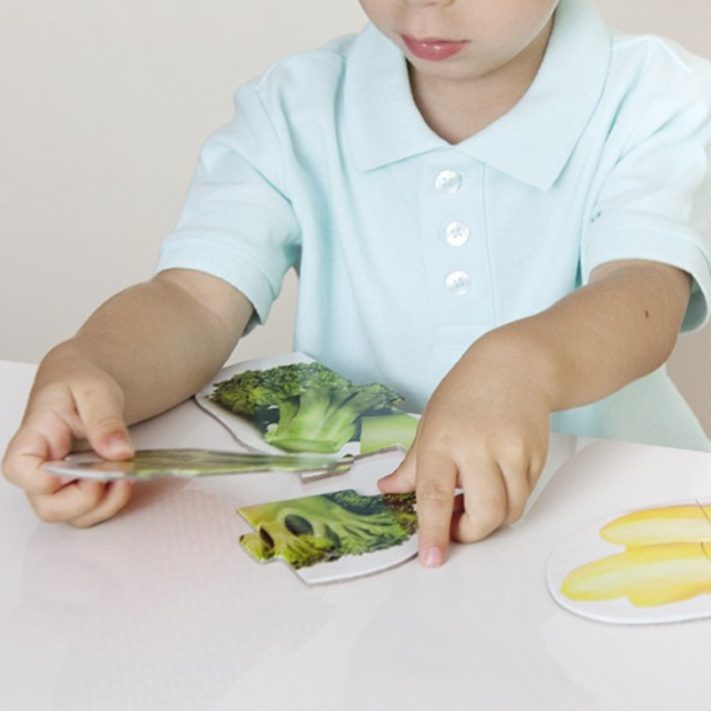 Maxi puzzles : les aliments sains