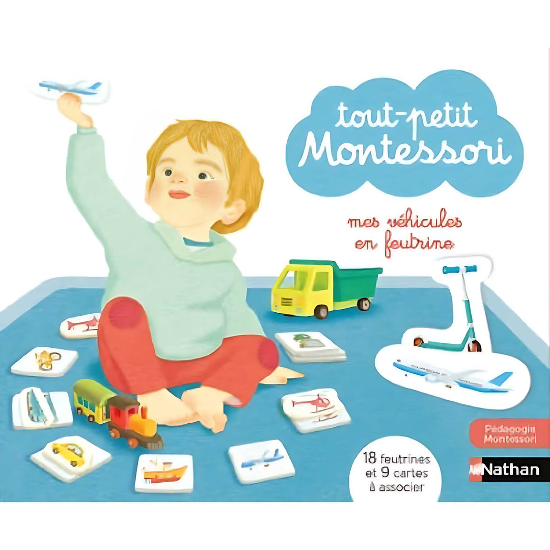 Mes véhicules en feutrines - Eveil montessori