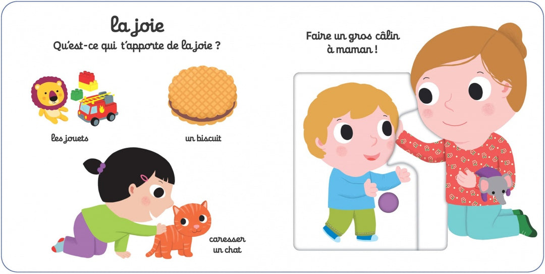 Mon imagier des émotions - Kididoc - Livre animé - dès 1 an