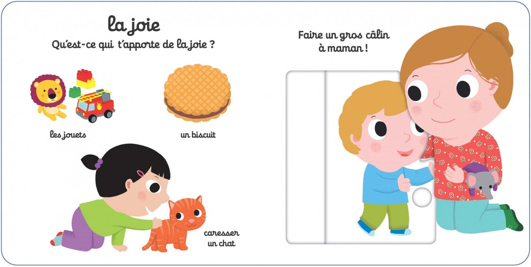 Mon imagier des émotions - Kididoc - Livre animé - dès 1 an