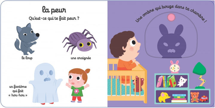 Mon imagier des émotions - Kididoc - Livre animé - dès 1 an