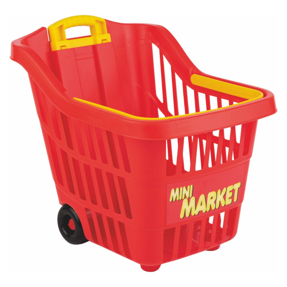 Panier à roulettes avec poignée