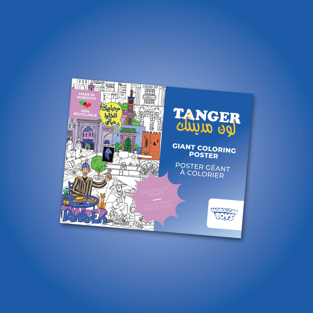 Poster - Tanger - 3 - Eveil Montessori Maroc