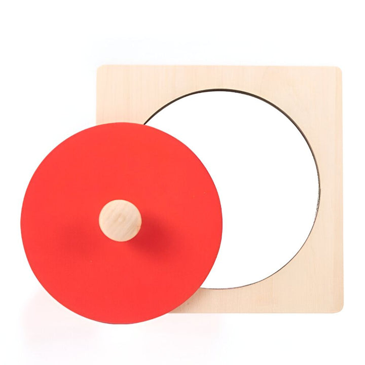 Puzzle disque miroir Montessori