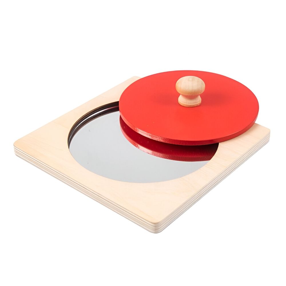 Puzzle disque miroir Montessori