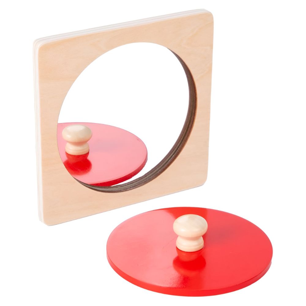 Puzzle disque miroir Montessori - 1 - Eveil Montessori Maroc