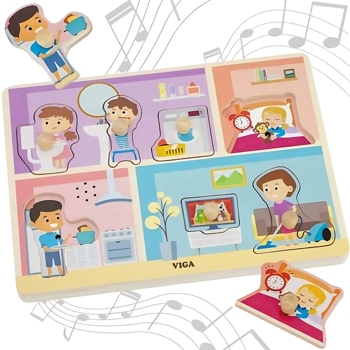 Puzzle Sonore - Autour de la Maison