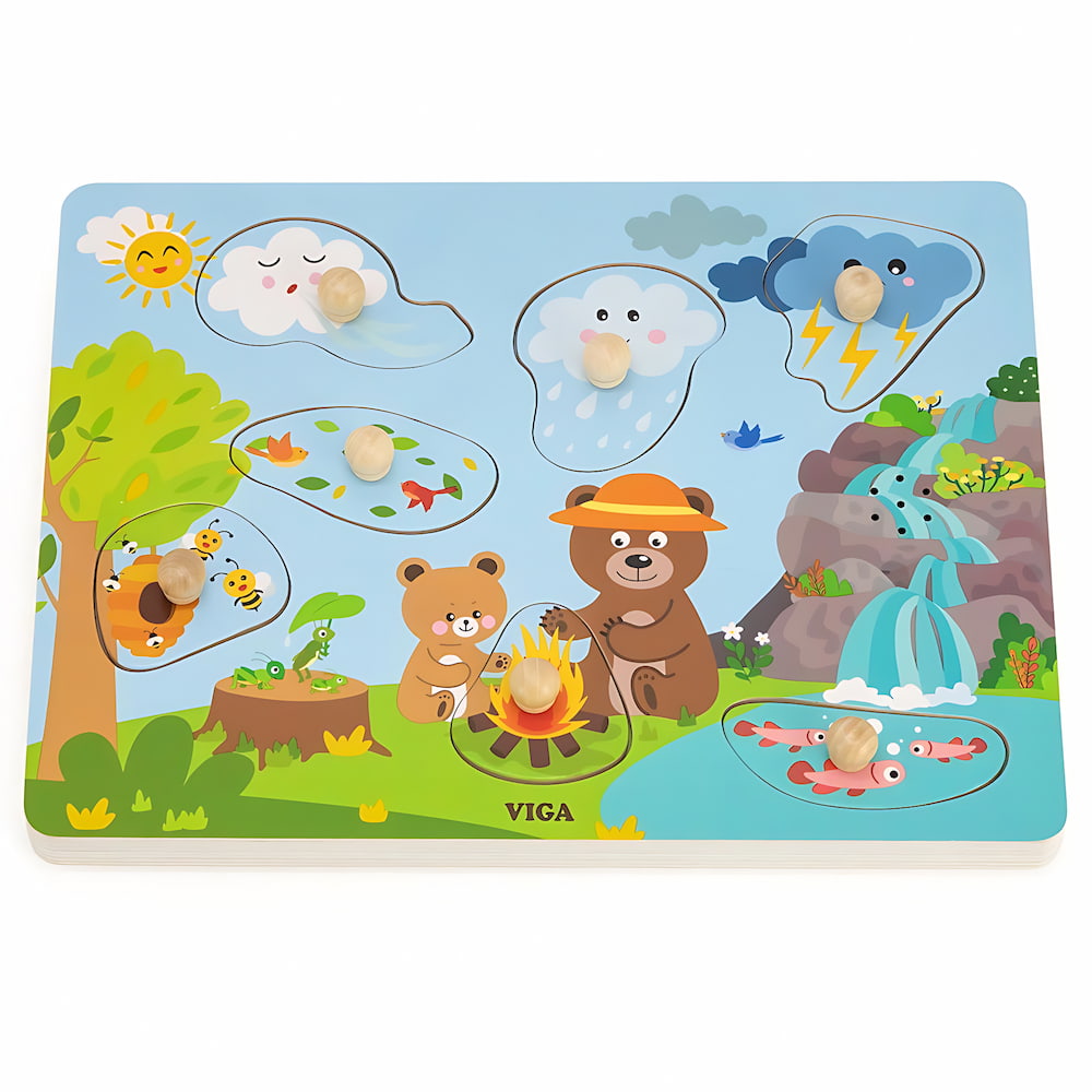 Puzzle Sonore - La Nature | EVEIL MONTESSORI