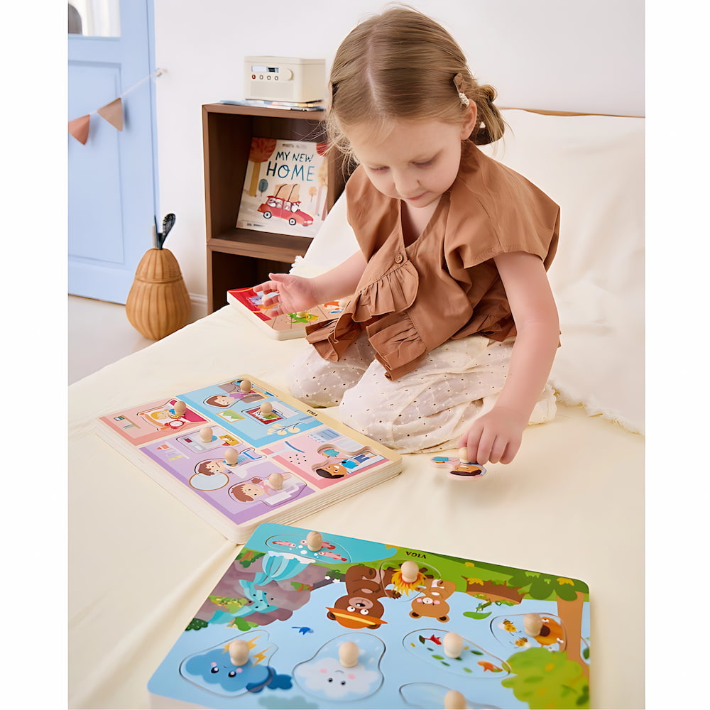 Puzzle Sonore - La Nature | EVEIL MONTESSORI