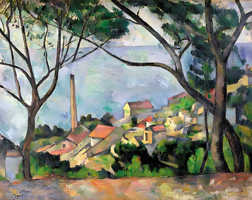 Puzzle en bois fait main : vue sur l'estaque | EVEIL MONTESSORI