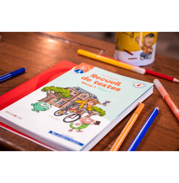Recueil de textes niveau 1 volume 1 GS CP - Compilation de 11 histoires Premières lectures Les Alphas dès 5 ans cycles 1 et 2