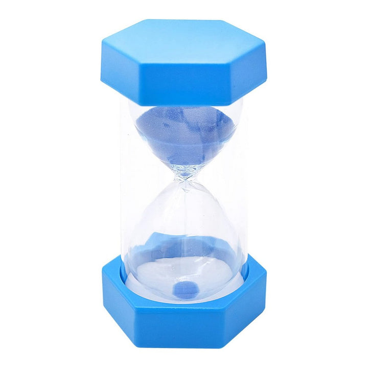 Sabliers en verre (1, 3, 5, 10, 15, 30 min) vendu à la pièce