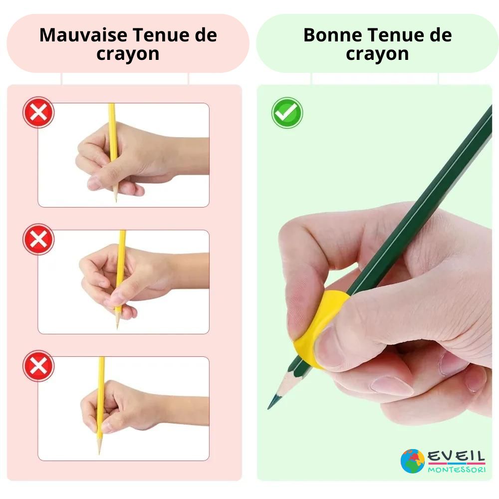 Set de 6 Guide-Doigts Grippies