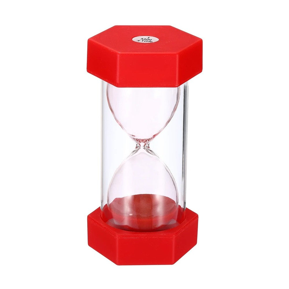 Sabliers en verre (1, 3, 5, 10, 15, 30 min) vendu à la pièce