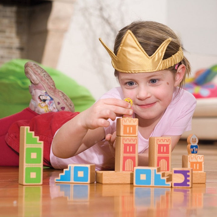 - blocs en bois Camelot Jr chevalier princesse | EVEIL MONTESSORI
