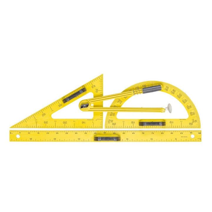 Set de Traçage pour tableau en plastique recyclé, kit de 4 pièces - 2 - Eveil Montessori Maroc