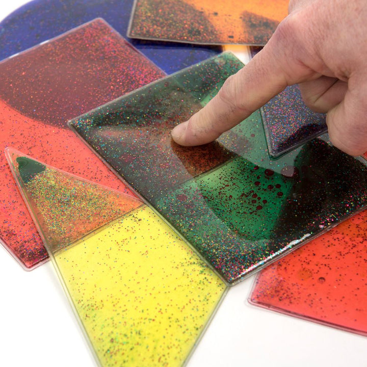 Squidgy Sparkles - Formes sensorielles scintillantes