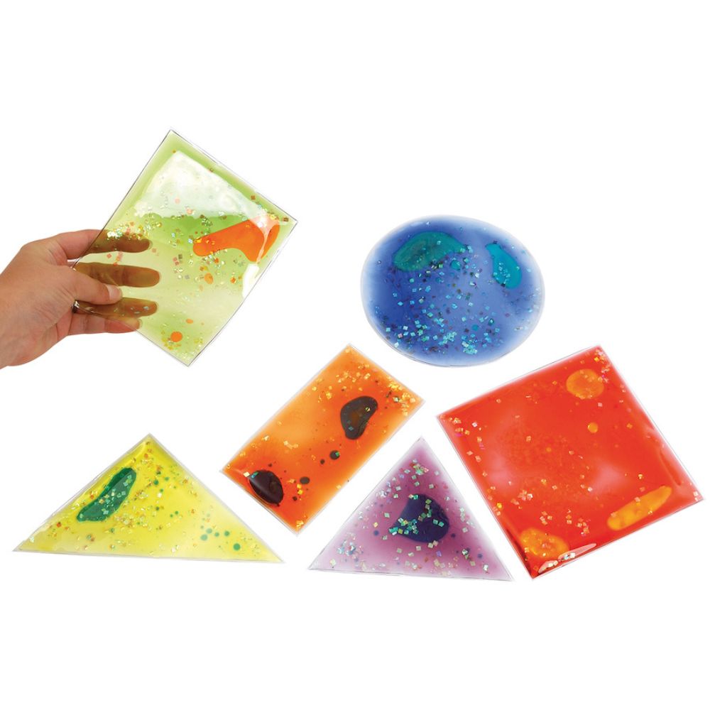 Squidgy Sparkles - Formes sensorielles scintillantes