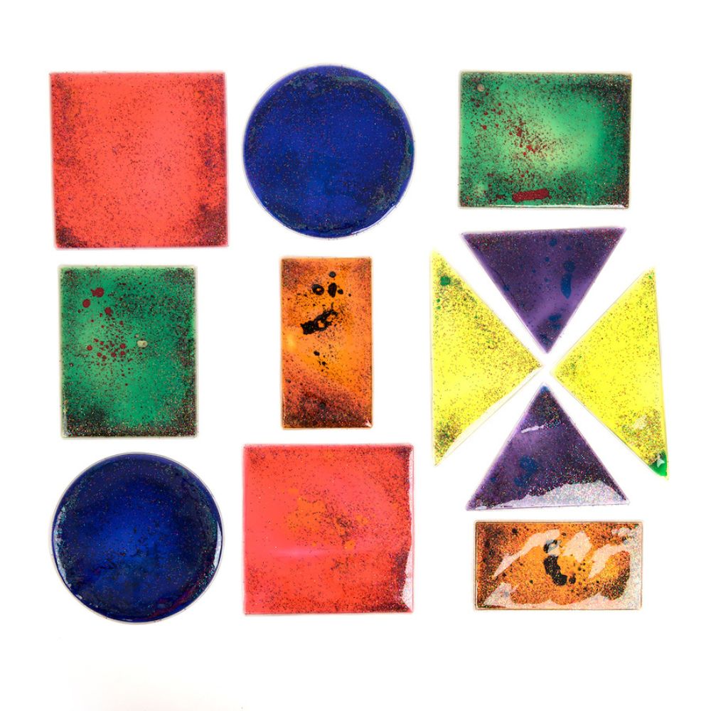 Squidgy Sparkles - Formes sensorielles scintillantes