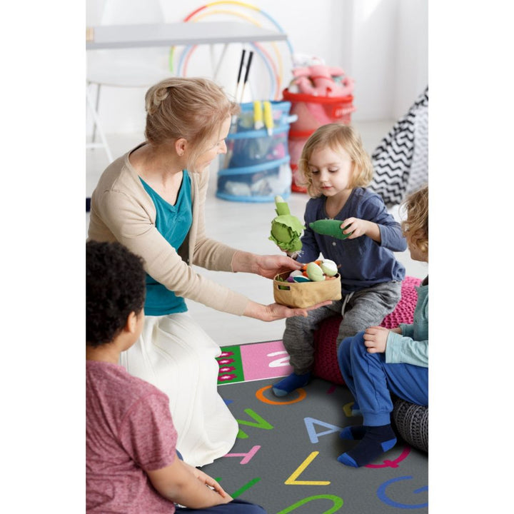 Tapis de regroupement - Chiffres et Lettres - 200x200cm