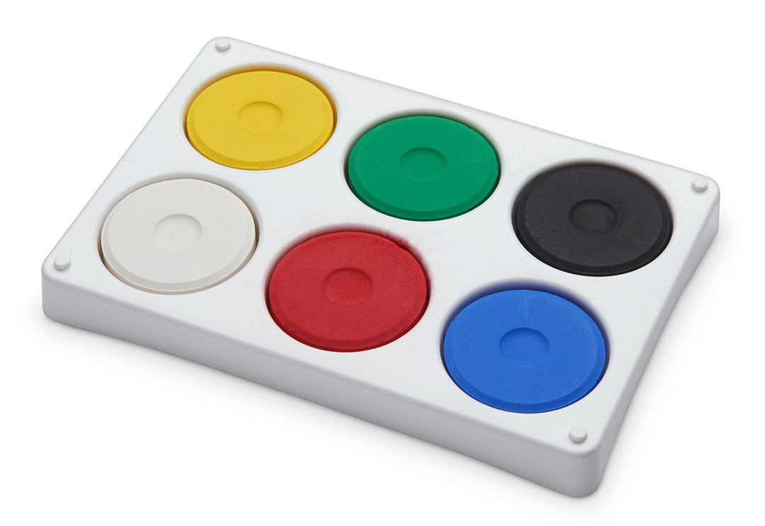 Plateau de 6 blocs de peinture petit format