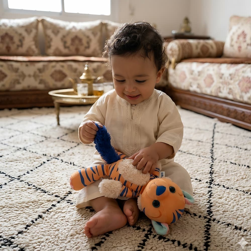 Tidou le doudou décor chambre bébé – cadeau naissance LUDI | EVEIL MONTESSORI