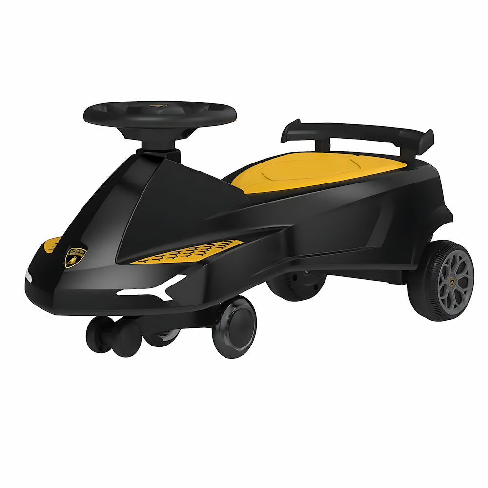 Jouet porteur bébé design Lamborghini – modèle Noire Lebei | EVEIL MONTESSORI