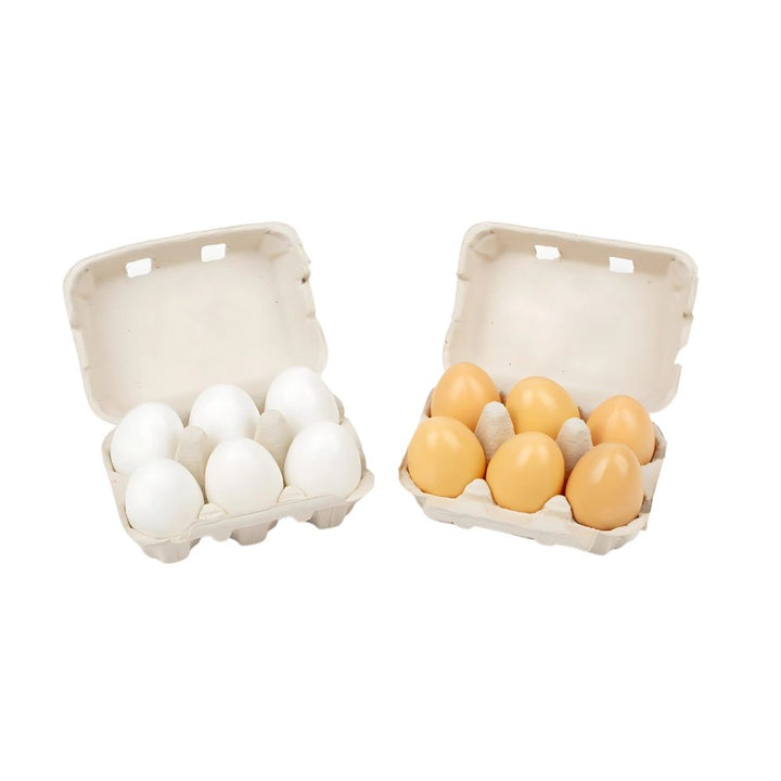 Boite de 6 œufs en plastique
