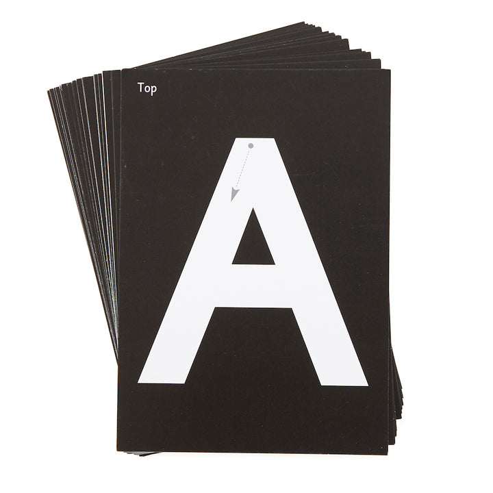 Cartes de Pré-écriture illumi Boards - Lettres Capitales