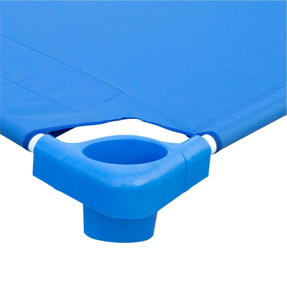 Couchette empilable 133 x 57cm pour crèche et maternelle