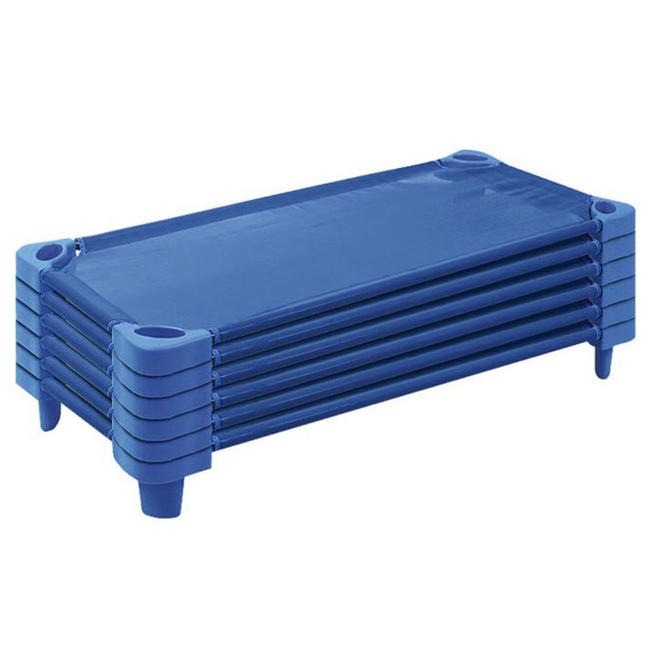 Couchette empilable 133 x 57cm pour crèche et maternelle
