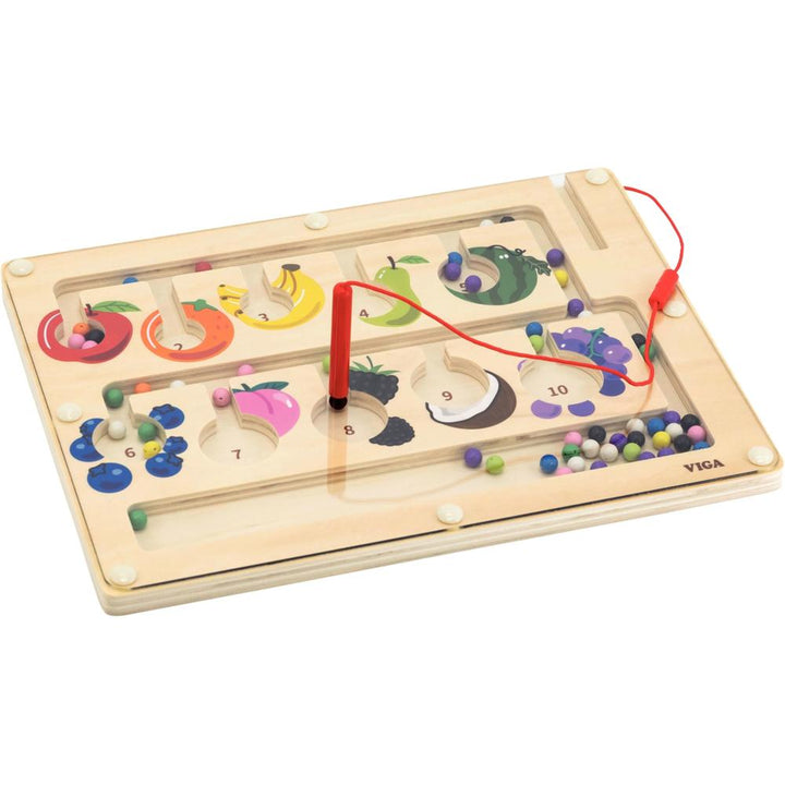 Labyrinthe Magnétique - Tri de Couleurs et Comptage - 1 - Eveil Montessori Maroc