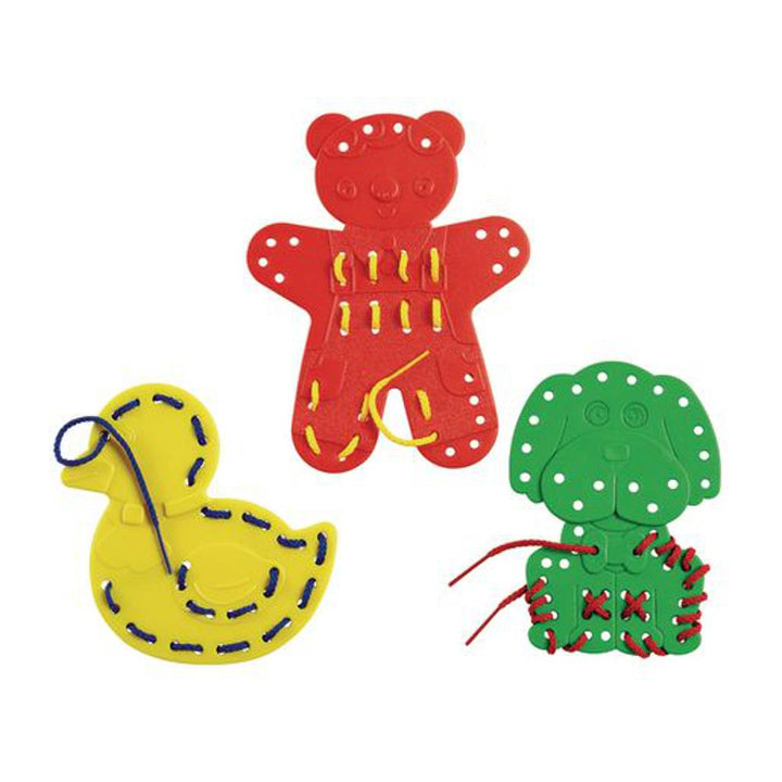 Anilaçage - Animaux à lacer - 1 - Eveil Montessori Maroc