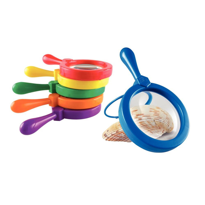 Boîte de 6 loupes géantes x4,5 coloris assortis