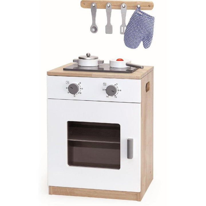 Cuisine Blanche - Cuisinière avec Accessoires - 1 - Eveil Montessori Maroc