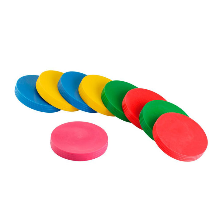 Jeu disc'o' bocce - Lot de 9 palets Souples ronds