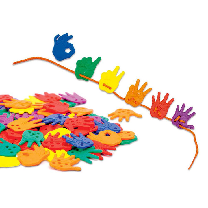 Mains à lacer et à compter