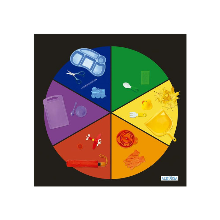 Tapis d'activité 50x50cm - J'apprends les couleurs