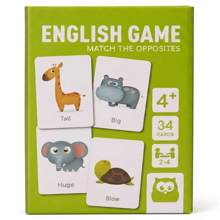 Jeu de cartes pour apprendre l'anglais