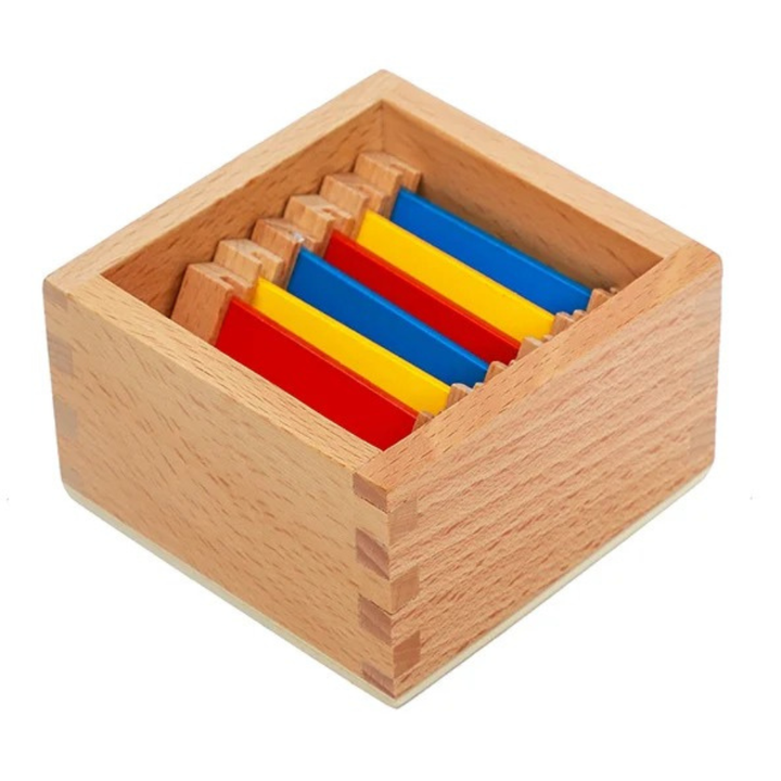 Tablettes de couleurs - Boîte N°1 - 1 - Eveil Montessori Maroc