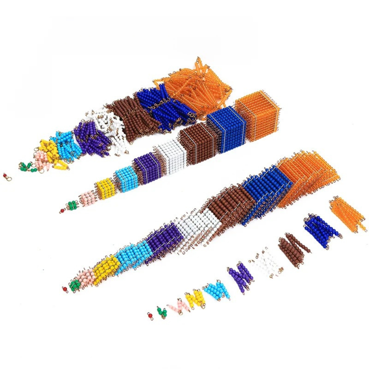 Meuble des perles complet - 4 - Eveil Montessori Maroc