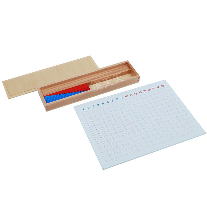 Tableau de la soustraction - 1 - Eveil Montessori Maroc