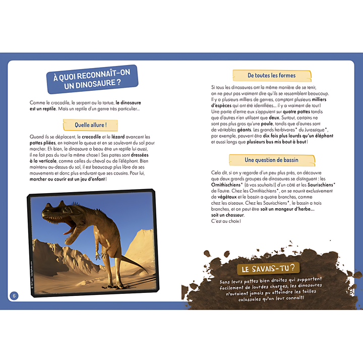 À la découverte des dinosaures