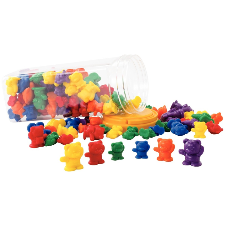 Baril de 90 Oursons Tailles et Couleurs Assorties